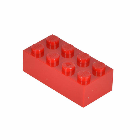 Simba Blox 40 Rote 8er Steine in Dose, Bausteine, Bauklötze, Kinder Spielzeug, 40 Stück, 104118875