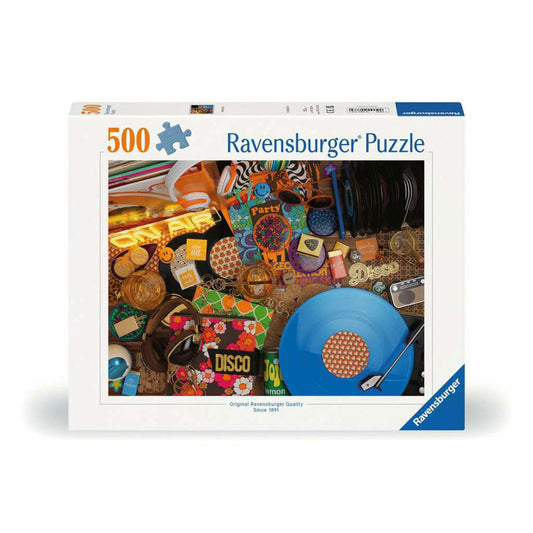 Ravensburger Puzzle Hallo Vinyl, Erwachsenenpuzzle, 500 Teile, 12000773