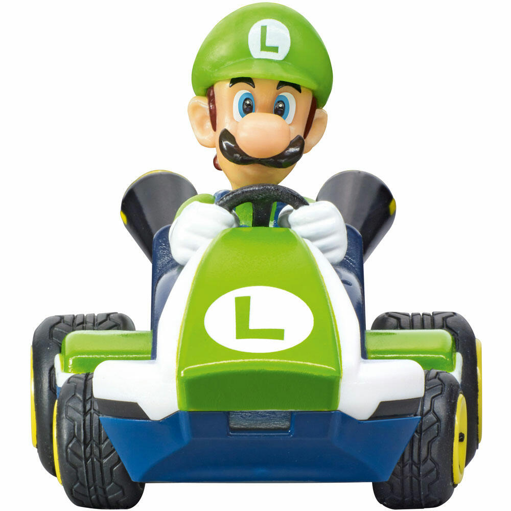 Carrera Mario Kart Mini RC Luigi, remote-controlled car, car, racing vehicle, Carrera RC CARS, 2.4 GHz, 370430003P