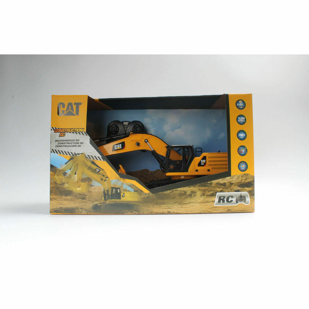 Carrera CAT 336 Excavator, backhoe, construction machine, excavator, Carrera RC, 2.4 GHz, 1:24, 37025001