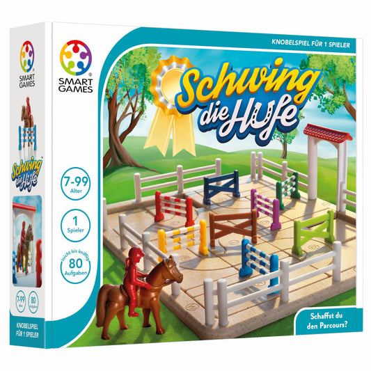 Smart Games Swing the Hooves, puzzle game, logic game, thinking game, children's game, children, SG 097 DE