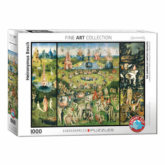 Eurographics Puzzle The Garden of Earthly Delights by Hieronimus Bosch, 1000 pieces, 68 x 48 cm, 6000-0830