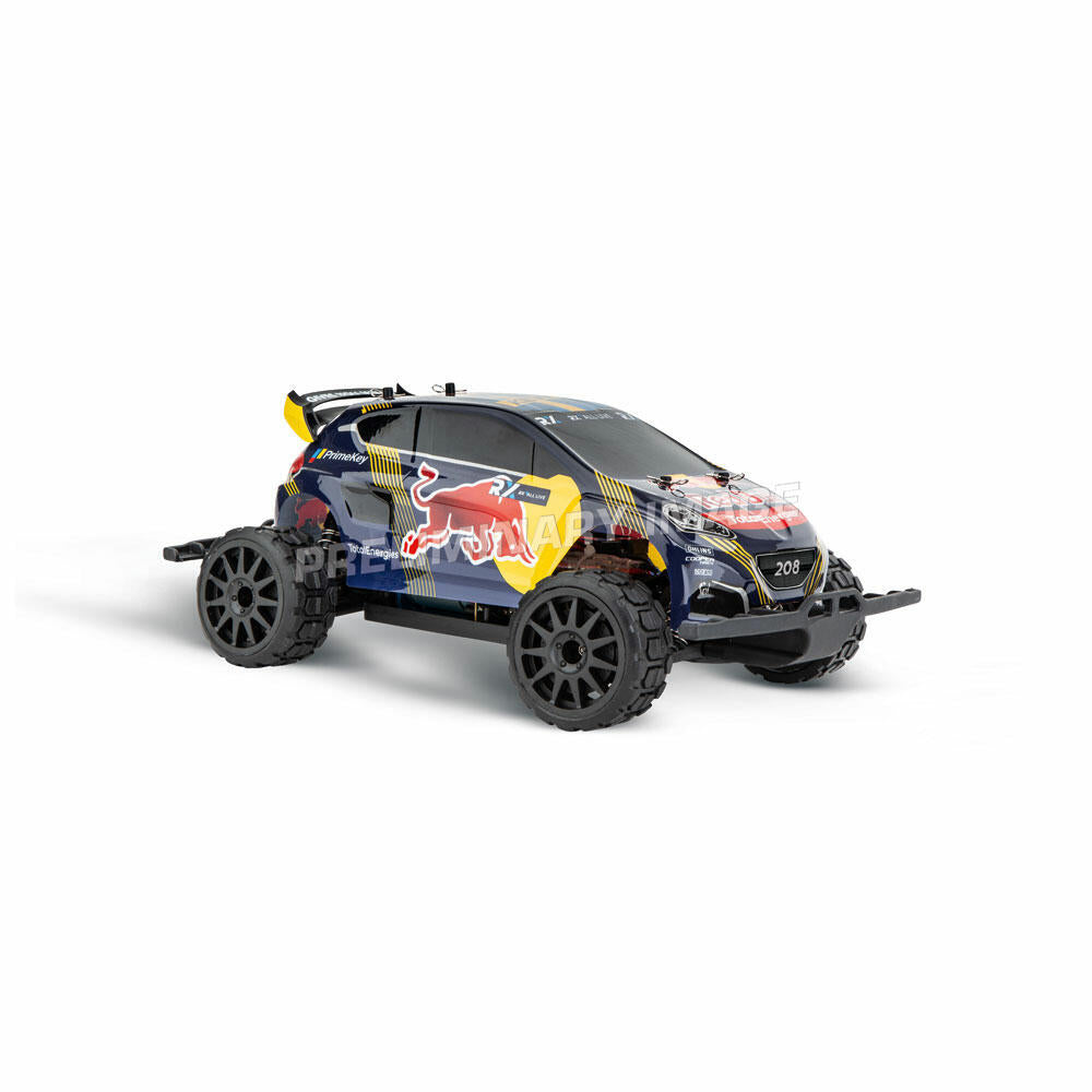 Carrera Red Bull Peugeot WRX 208 Rallycross, Hansen -PX-, Remote-controlled car, car, racing vehicle, Carrera RC PROFI, 2.4 GHz, 370183022
