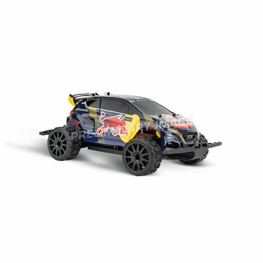 Carrera Red Bull Peugeot WRX 208 Rallycross, Hansen -PX-, Remote-controlled car, car, racing vehicle, Carrera RC PROFI, 2.4 GHz, 370183022