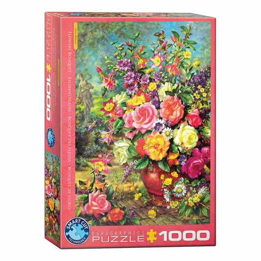 Eurographics Puzzle Bouquet, Smart Cut, 1000 pieces, 68 x 48 cm, 6000-5883