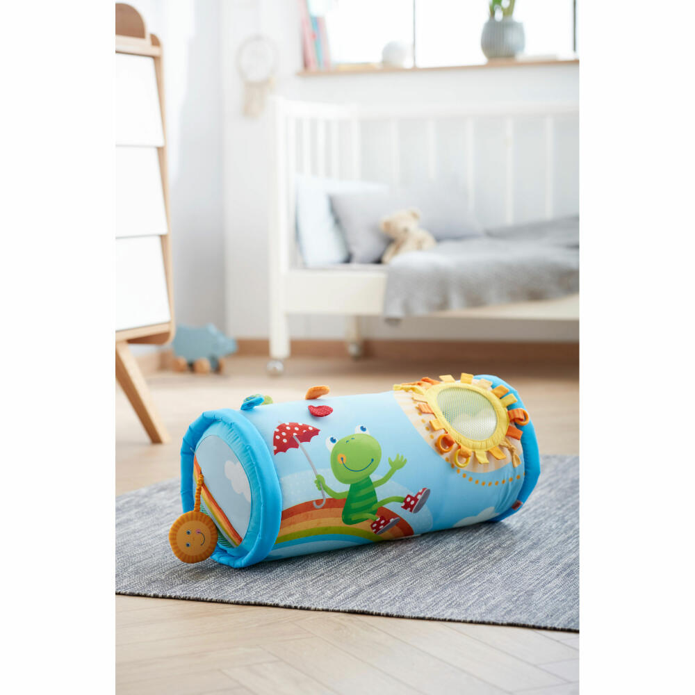 HABA Crawling Roll Rainbow World, Baby Play Roll with Tactile Elements, from 6 Months, 306029