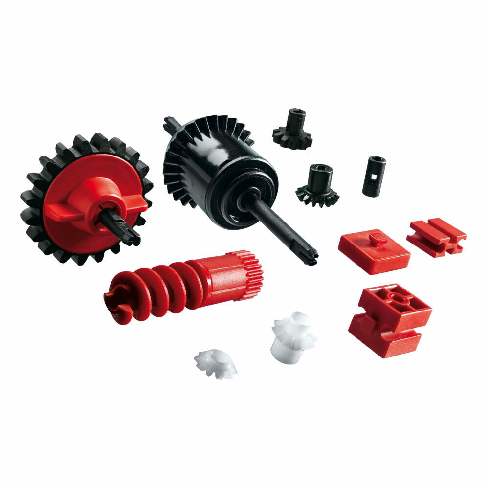 fischertechnik Plus Motor Set XM, 40-tlg., Getriebteile, Ersatzteil, Motorikspielzeug, Erweiterungsset, 505282
