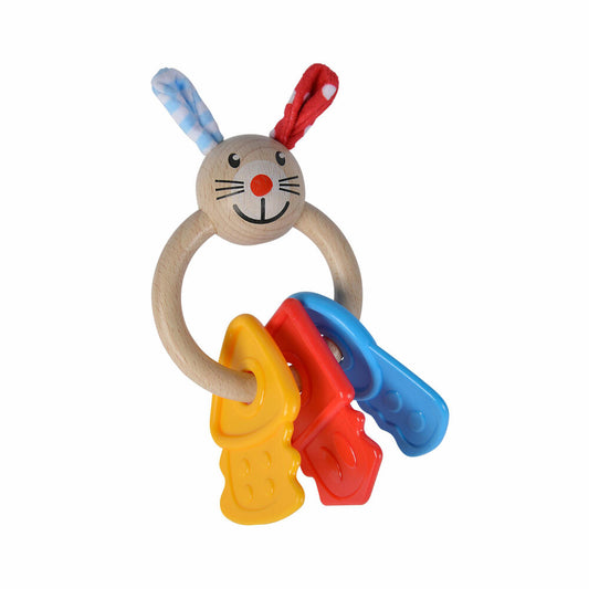 Eichhorn Baby Teething Ring, Teething Ring, Chewing Ring, Teething Aid, Grasping Toy, Toy, 100017035