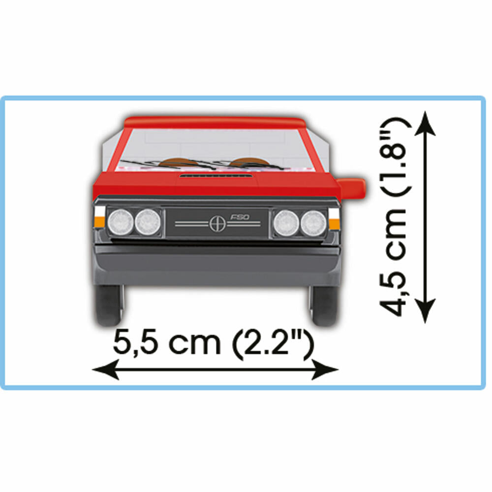 COBI Youngtimer Collection FSO Polonez Truck, Auto, Fahrzeug, Sammelautos, Spielzeug, Spielen, Konstruktionsbausteine, 94 Teile, 24535