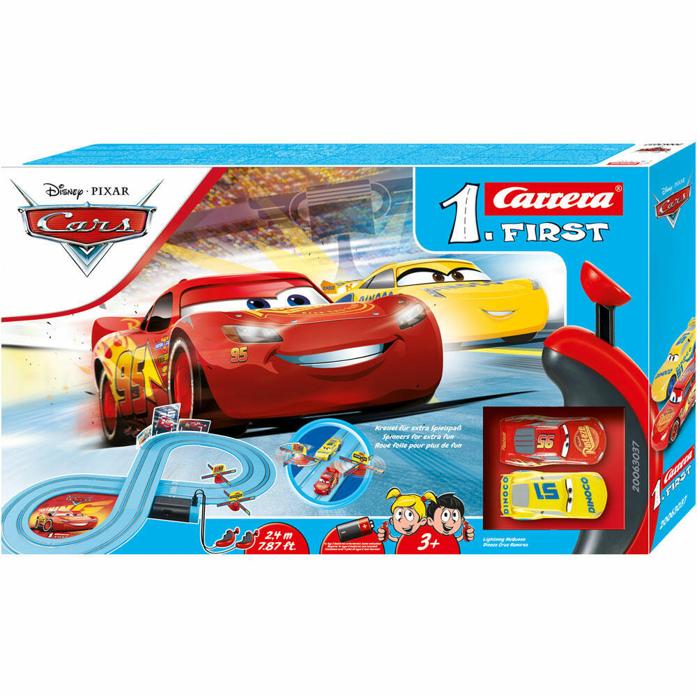 Carrera Disney Pixar Cars Race of Friends race track, car, racing car, race track, Carrera First, 20063037