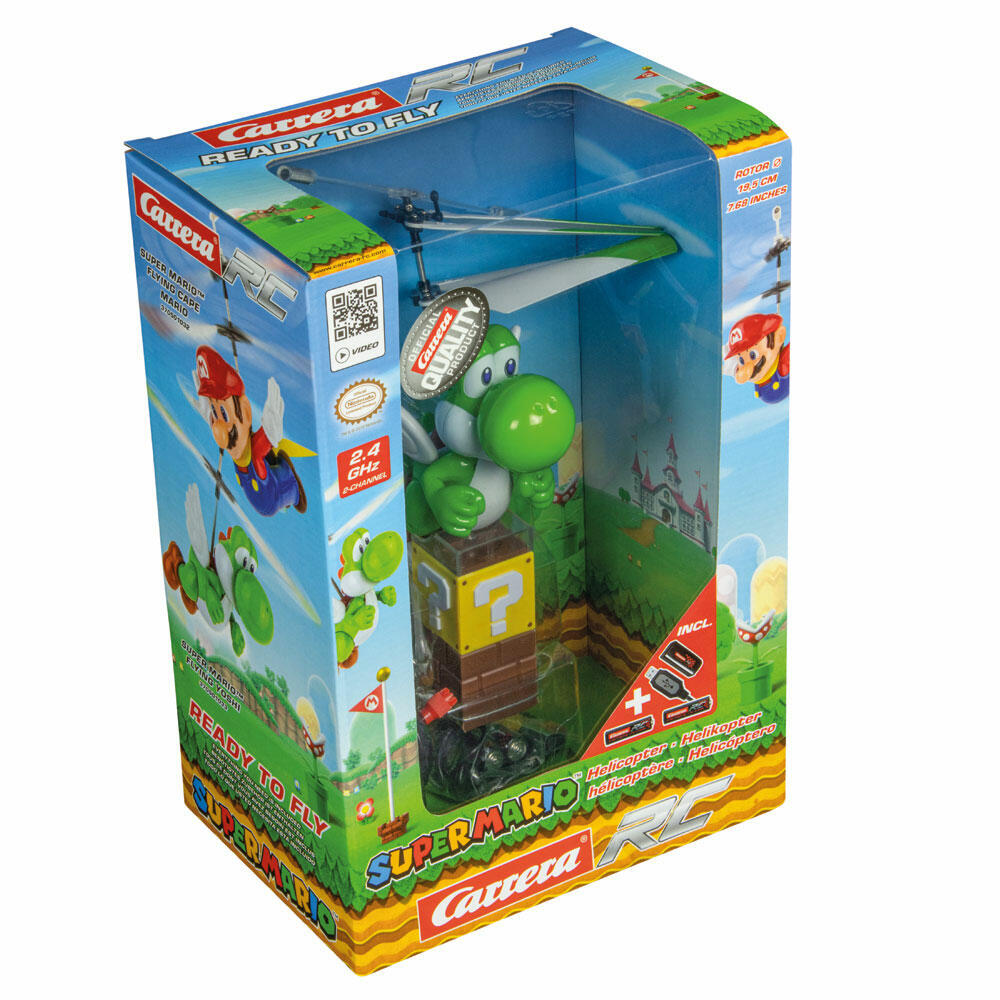 Carrera Super Mario Flying Yoshi, Remote Controlled, Helicopter, Carrera RC, 2.4 GHz, 370501033