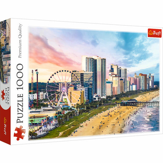 Trefl Puzzle South Beach, Miami, USA, 1000 Teile, 68.3 x 48 cm, 10746