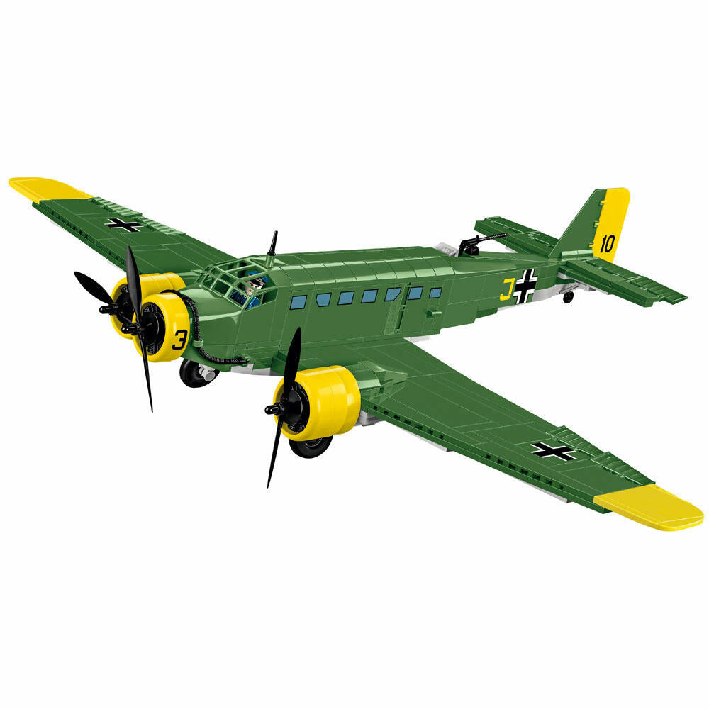 COBI World War 2 Junkers Ju 52/3M, Militär, Soldaten, Flugzeug, Spielzeug, Konstruktionsbausteine, Kunststoff, 548 Teile, 5710