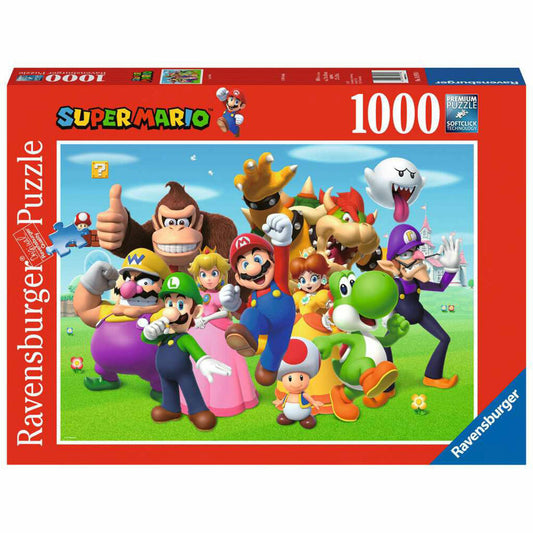 Ravensburger Puzzle Super Mario, Erwachsenenpuzzle, 1000 Teile, 14970