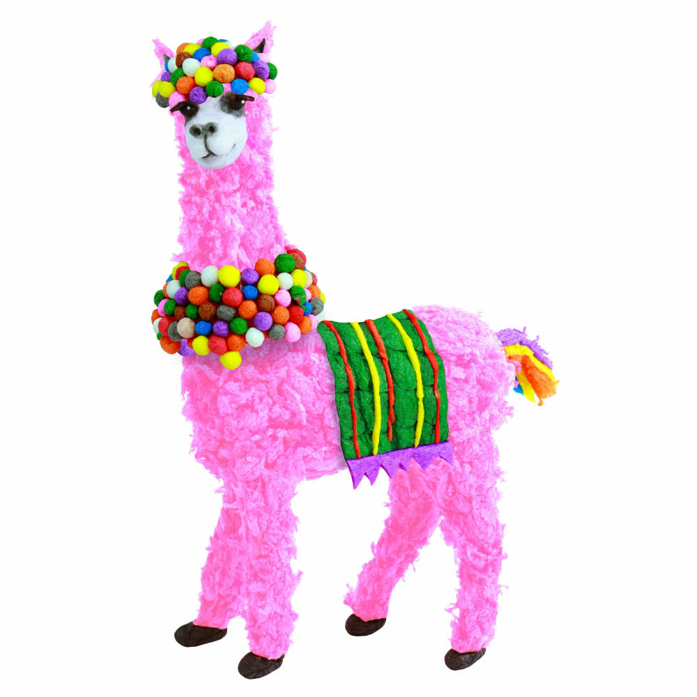 fischerTIP Alpaca, Kreativ- und Bastelmaterial ohne Klebstoff, Kinder Spielzeug, Malen, Schneiden, Pressen, Formen, Motorikspielzeug, 548968
