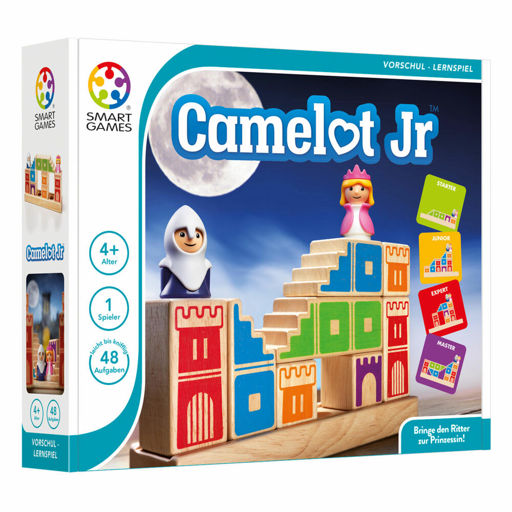 Smart Games educational game Camelot Jr., thinking game, children's game, children's game, from 4 years, SG 031 DE