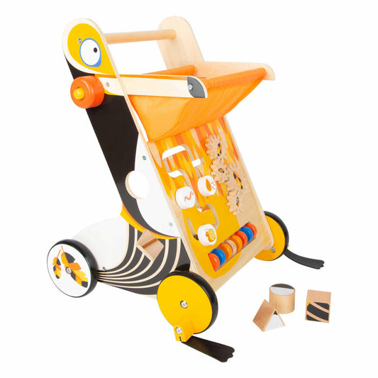 Legler Small Foot Lauflernwagen Tukan, Spielzeug, ab 12 Monate, 11737