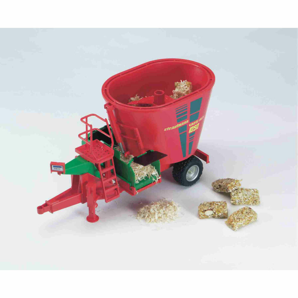 Bruder Agriculture Strautmann Verti-Mix 1050 Feed Mixer, Model Vehicle, Model Vehicle, Toy, 02127