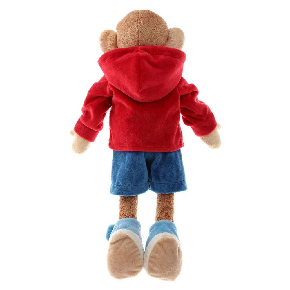 sigikid Lernaffe, Stoff Puppe, Stoffpuppe, Schlenker, Kuscheltier, Affee, Kinder Spielzeug, H 43 cm, 40989