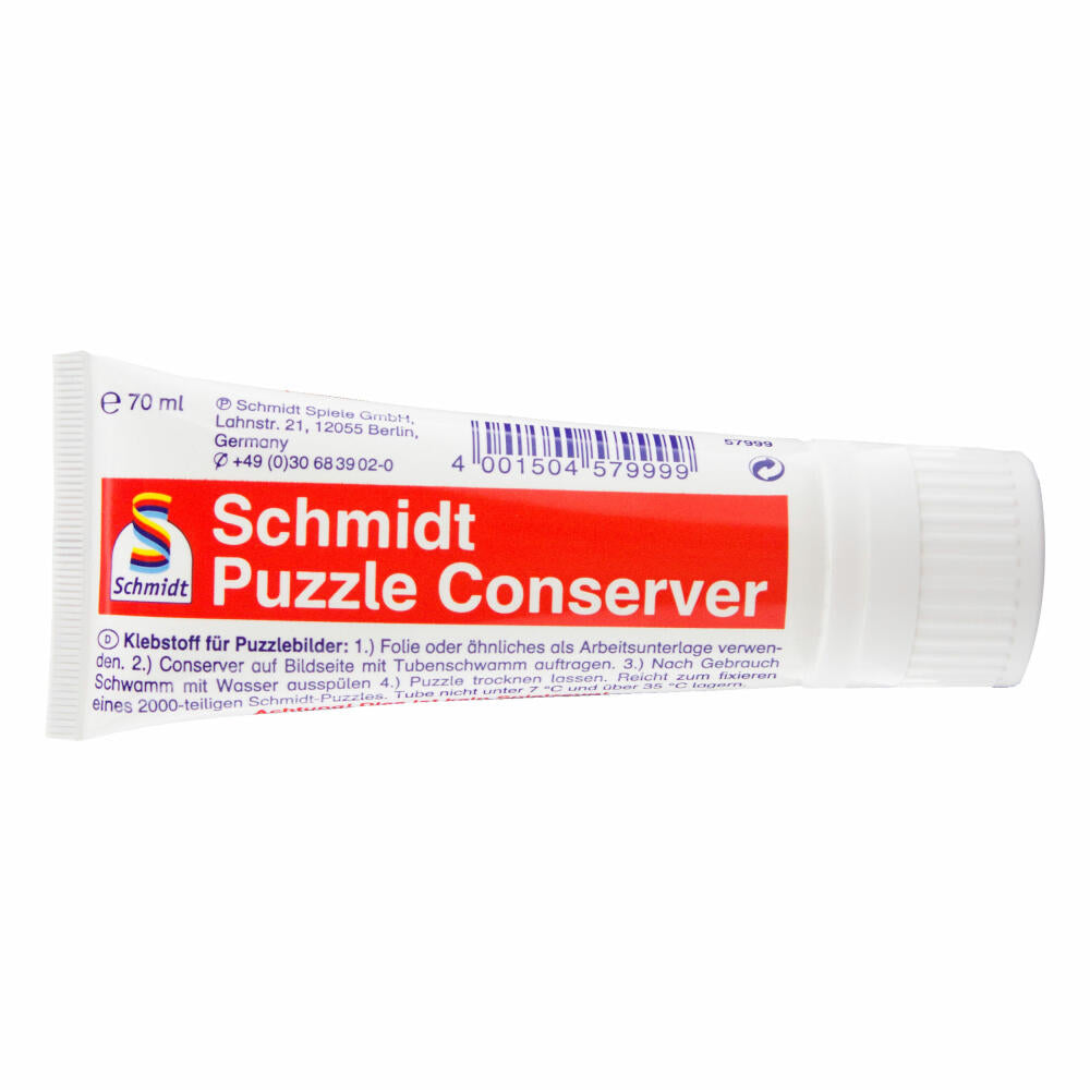 Schmidt Spiele Tube, Puzzleconserver, Puzzlezubehör, 70 ml, 57999