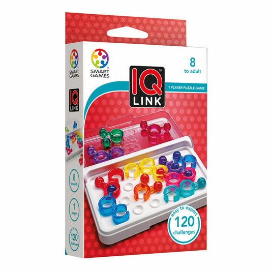 Smart Games IQ Game IQ Link, Concentration Game, Children's Game, Children's Game, from 8 years, SG 477