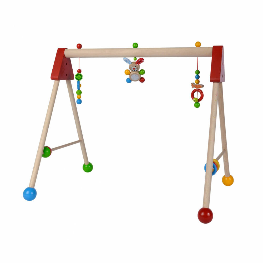 Eichhorn Baby Gym Spielbogen, Spieltrapez, Babyspielgerät, Spielzeug, Holz, 100017032