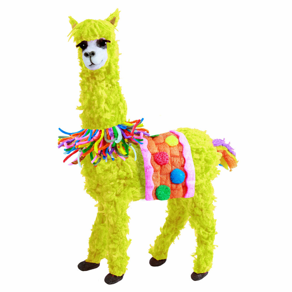 fischerTIP Alpaca, Kreativ- und Bastelmaterial ohne Klebstoff, Kinder Spielzeug, Malen, Schneiden, Pressen, Formen, Motorikspielzeug, 548968