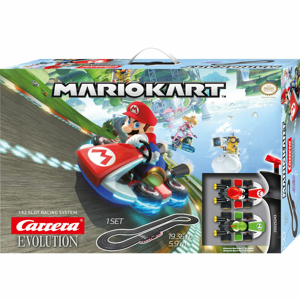 Carrera Mario Kart race track, car, racing car, race track, Evolution Set, 20025243