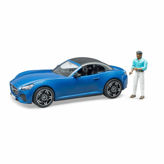Bruder Leisure Roadster, with driver, model car, model car, vehicle, toy, 03481