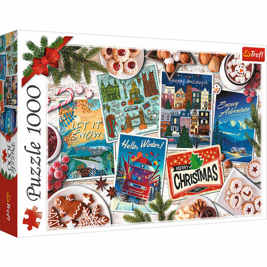 Trefl Puzzle Winter Reminders, 1000 pieces, 68.3 x 48 cm, 10730