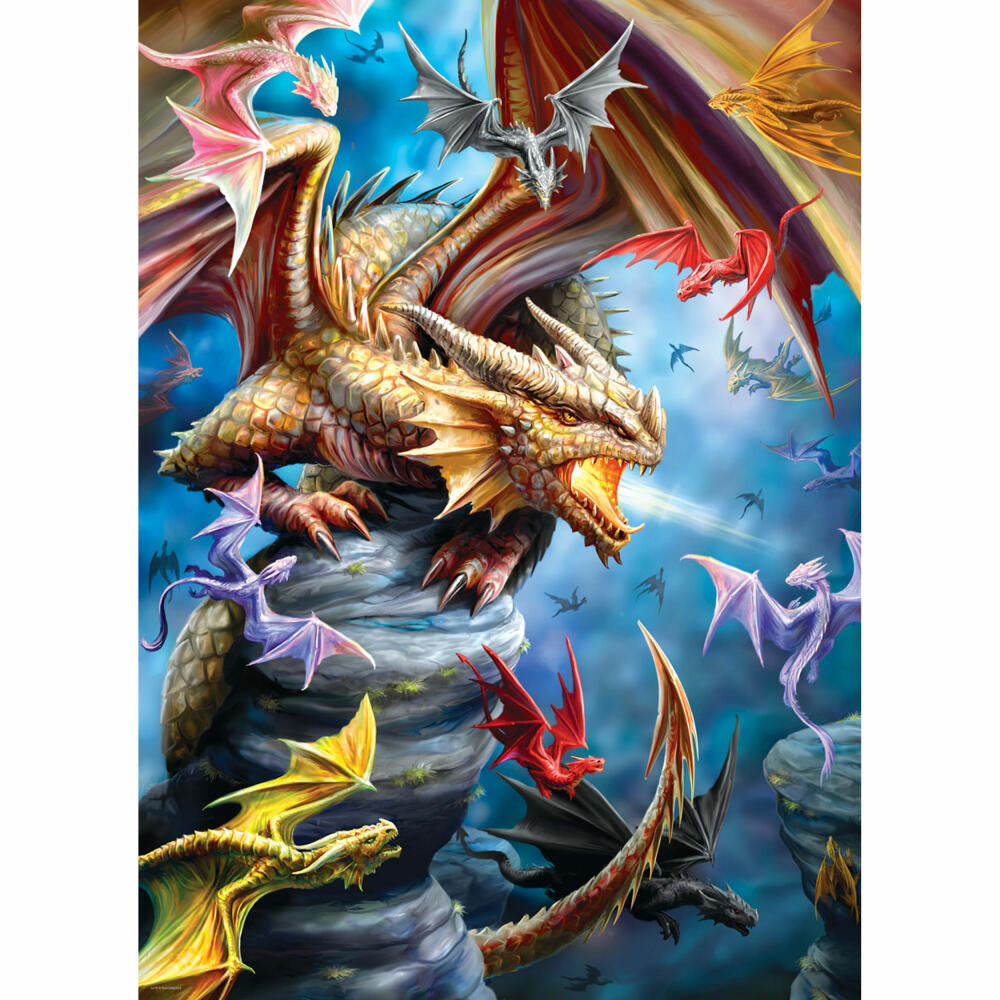 Eurographics Puzzle Dragon Clan by Ann Stokes, 1000 pieces, 68 x 48 cm, 6000-5475