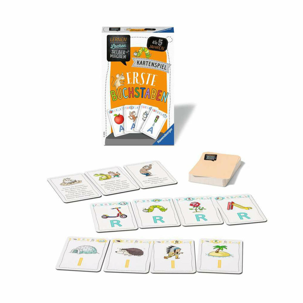Ravensburger Lernspiel Lernen Lachen Selbermachen: Erste Buchstaben, 80659