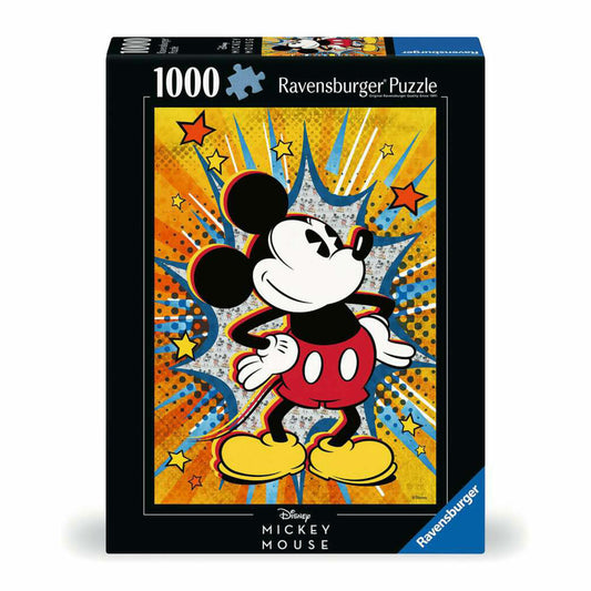 Ravensburger Puzzle Retro Mickey, Erwachsenenpuzzle, 1000 Teile, 12000472