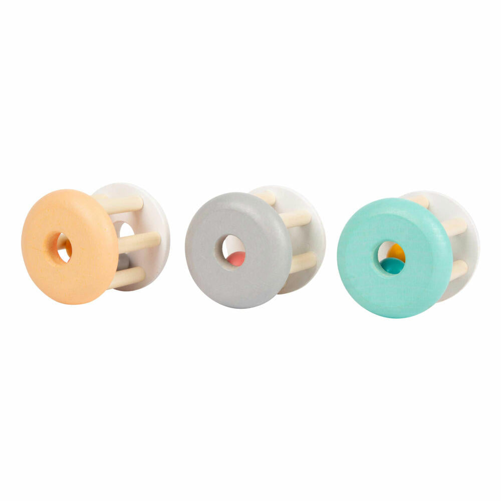 Legler Small Foot Babyrassel Pastell, Spielzeug, ab 0 Monate, 11712