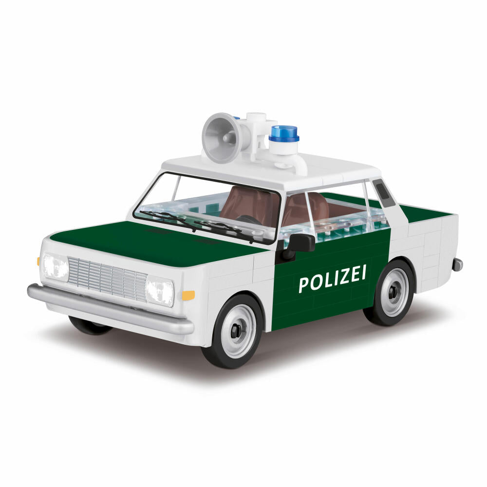 COBI Youngtimer Collection Wartburg 353 Polizei, Auto, Fahrzeug, Sammelautos, Spielzeug, Spielen, Konstruktionsbausteine, 84 Teile, 24558