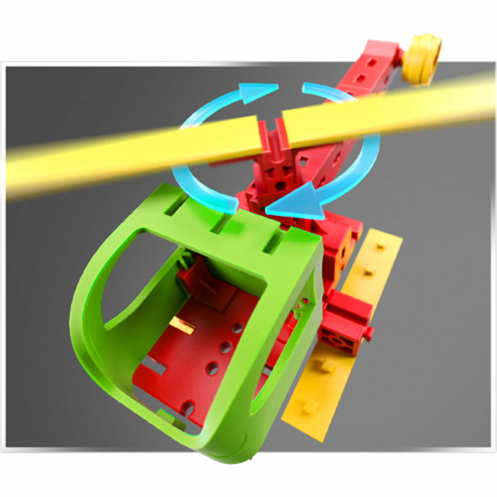 fischertechnik Junior Constructor, starter kit, construction toy, construction site, toy, from 5 years, 564065