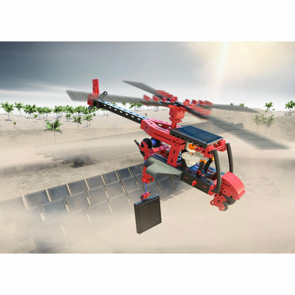 Fischertechnik Solar Power, 167-tlg., Baukasten, Konstruktionsspielzeug, Solarmodul, 559882