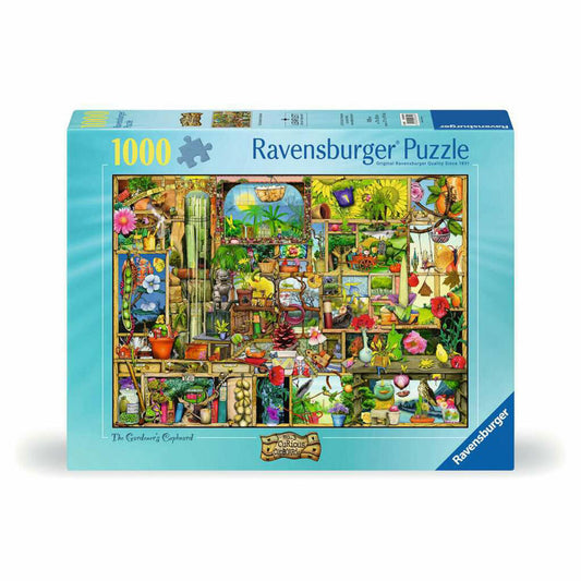 Ravensburger Puzzle Grandioses Gartenregal, Erwachsenenpuzzle, 1000 Teile, 12000659