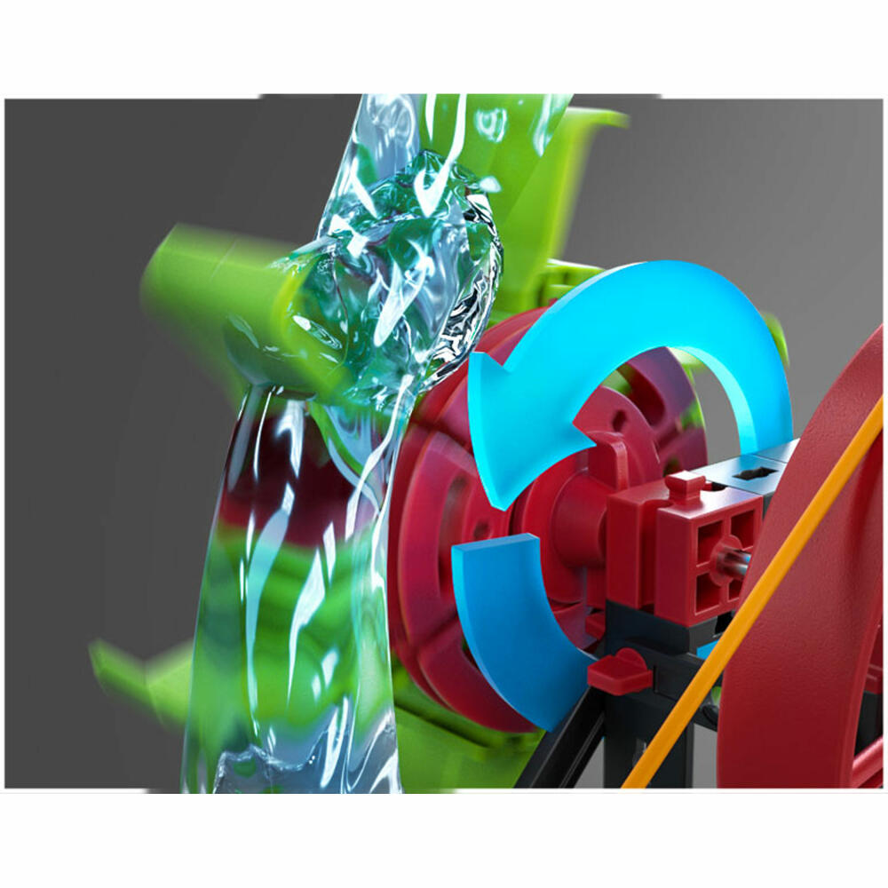 Fischertechnik Green Energy, 343-tlg., Baukasten, Konstruktionsspielzeug, Erneuerbare Energie, 559879