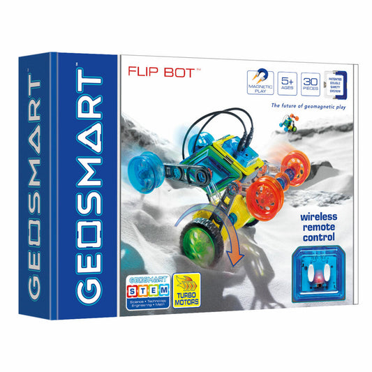 Smart Games Geosmart Flip Bot, Konstruktion, Baukausten, Kinder Spielzeug, ab 5 Jahren, GEO 215