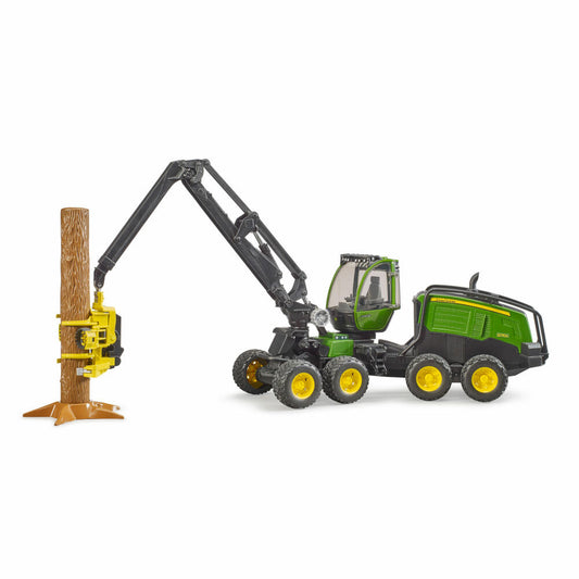 Bruder Forestry John Deere 1270G Harvester, Harvesting Machine, Model Vehicle, Model Vehicle, Toy, 02135