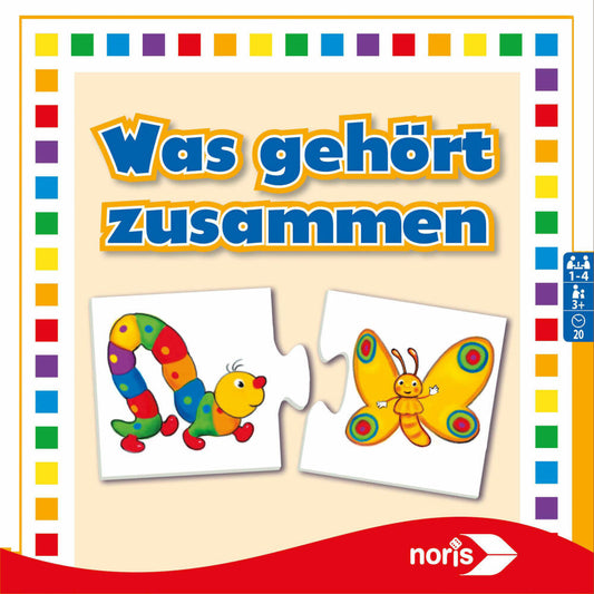 Noris What belongs together, puzzle game, educational game, laying game, children, game, 608985662