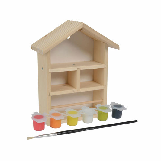 Eichhorn Outdoor Bee House, Bee House, Construction Kit, Insects, Bee House, Garden Toy, Wood, 100004584