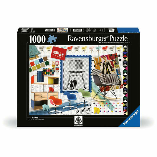 Ravensburger Puzzle Eames Design Spectrum, Erwachsenenpuzzle, 1000 Teile, 12000400