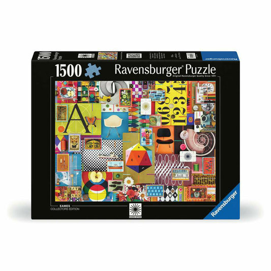 Ravensburger Puzzle Eames House of Cards, Erwachsenenpuzzle, 1500 Teile, 12000428