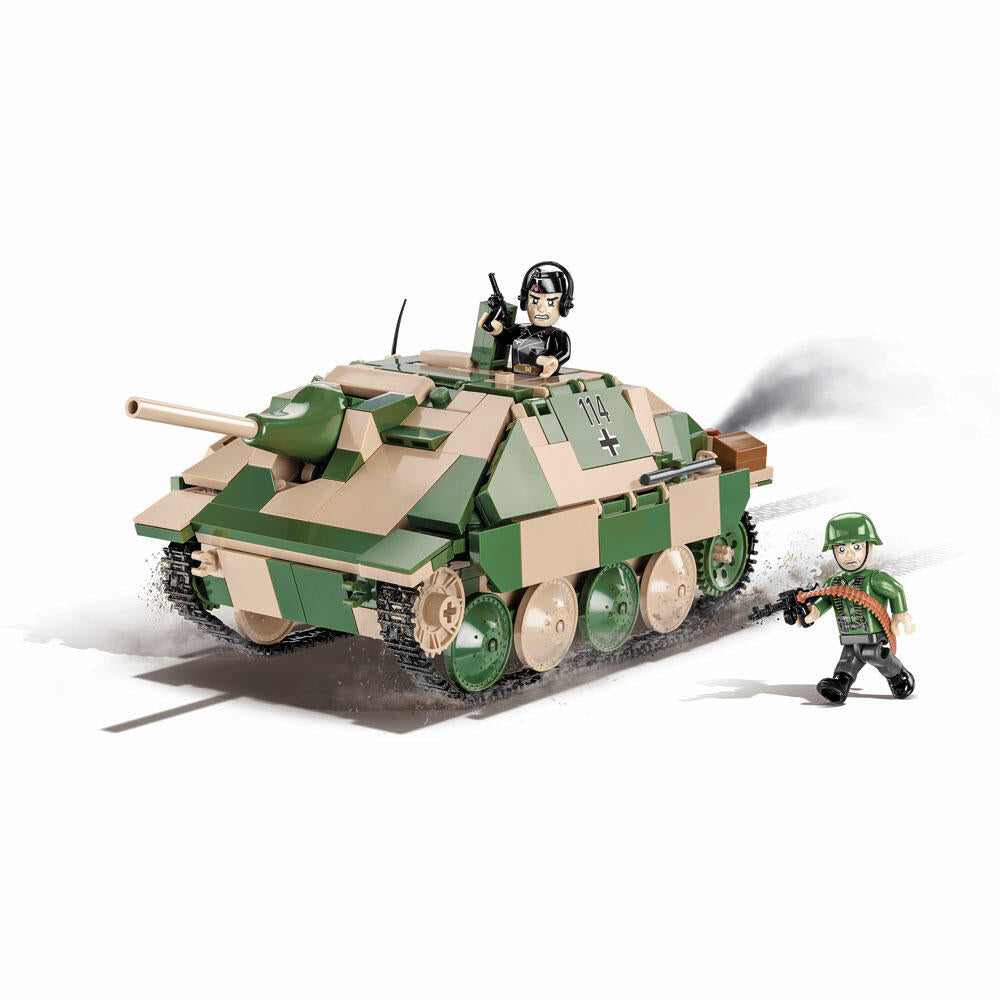 COBI Klemmbausteinset Jagdpanzer 38(t) Hetzer, World War 2, Historical Collection, Panzer, Klemmbausteine, 555 Teile, 2558