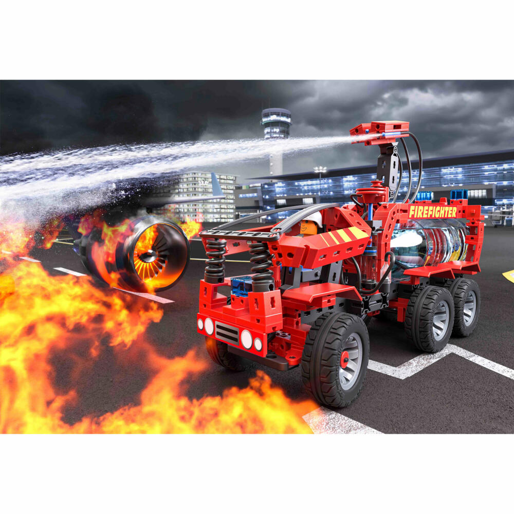 fischertechnik Firefighter, 322 pcs., construction kit, construction toy, fire brigade, toy, from 7 years, 564069