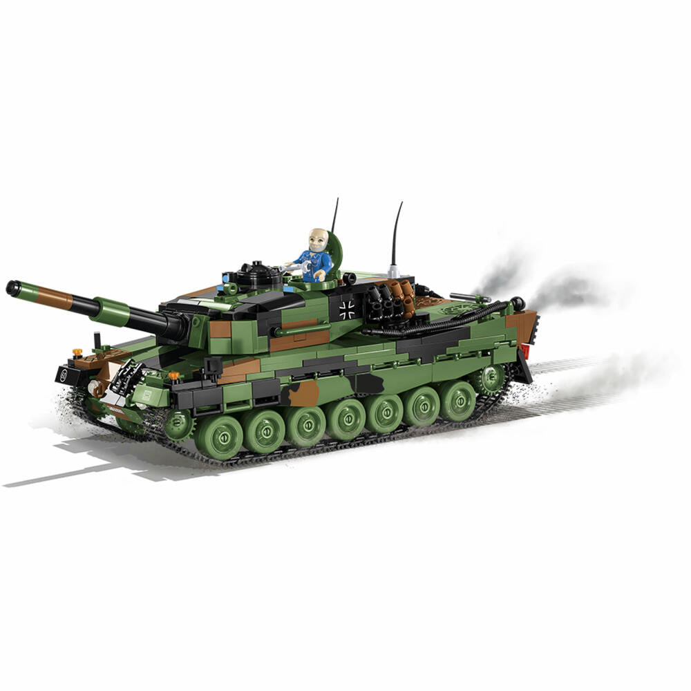 COBI Small ArmyLeopard 2 A4, Militär, Soldaten, Panzer, Spielzeug, Konstruktionsbausteine, 864 Teile, 2618