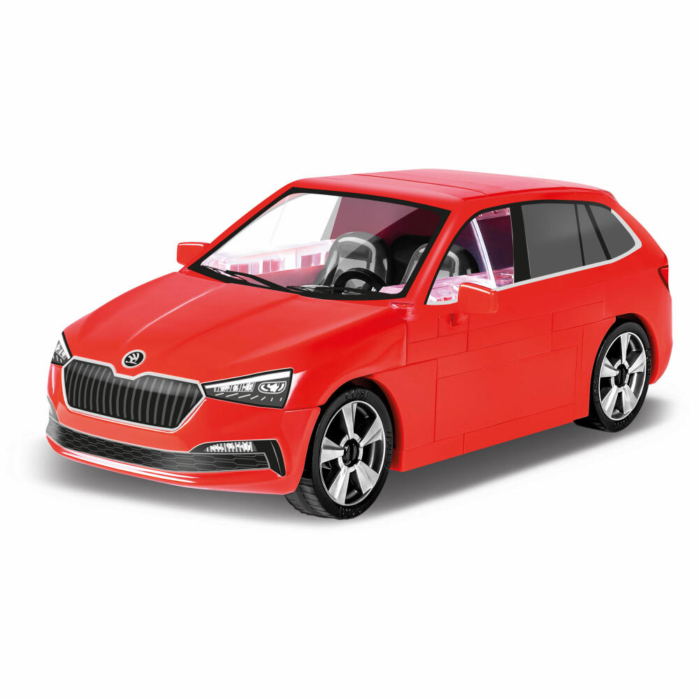 COBI Skoda Scala, Car, Vehicle, Collectible Cars, Toys, Games, Construction Blocks, 70 Parts, 24582