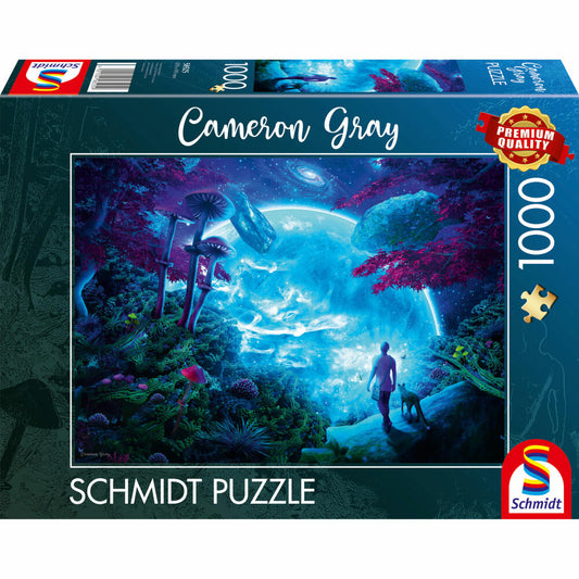 Schmidt Spiele Puzzle Himmelsfantasie, Cameron Gray, Erwachsenenpuzzle, 1000 Teile, 58525